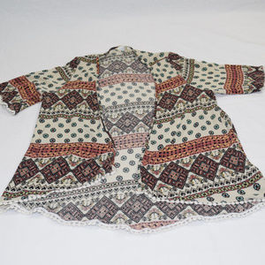 A3 design Tribal Print Kimono